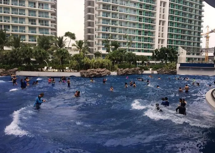 Apartment Premium 1bedroom Unit Near Airport, Moa, Casinos, Sm Bicutan Manila