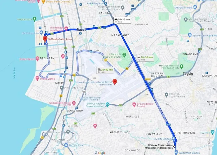 Premium 1bedroom Unit Near Airport, Moa, Casinos, Sm Bicutan Apartment